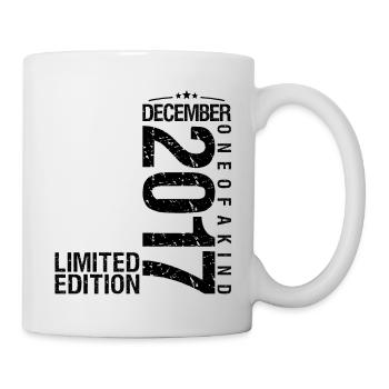 Birthday December 2017 December born in December - Mug - white - Right