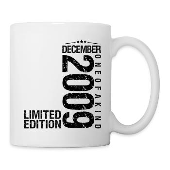 Anniversaire Décembre 2009 Décembre né en December - Mug blanc - blanc - Droite