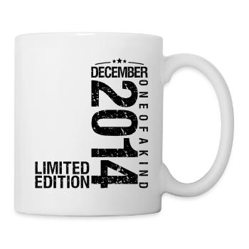 Birthday December 2014 December born in December - Mug - white - Right