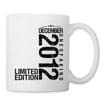 Birthday December 2012 December born in December - Mug - white - Right