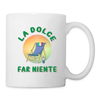 La dolce far niente - Mug - white - Right