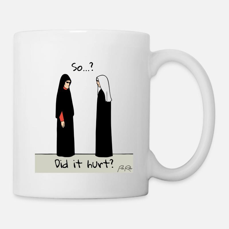 Une rencontre fortuite, ça a fait mal ? - Mug blanc - blanc