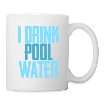 I Drink Pool Water 3 - Mug - white - Right