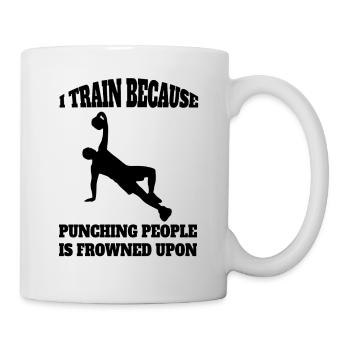 Fitness, Sports, Sports, Bodybuilding, Fitness Sports - Mug - white - Right