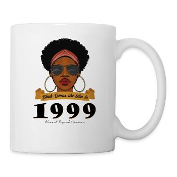 Black Queens Nées en 1999 ont 25 ans et Look - Mug blanc - blanc - Droite