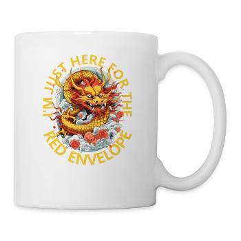 Year Of The Dragon Happy Chinese New Year 2024 - Tasse - Weiß - Rechts