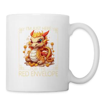 Année du Dragon Joyeux Nouvel An Chinois 2024 - Mug blanc - blanc - Droite