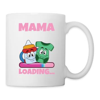 Mama 2024 werdende Mutter Schwangerschaft - Tasse - Weiß - Rechts
