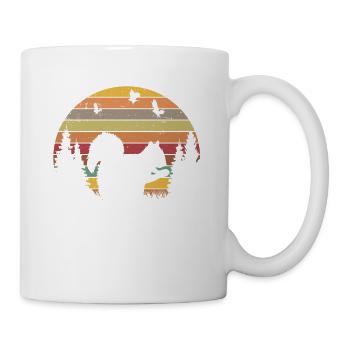 Eichhörnchen Retro Squirrel - Mug - white - Right