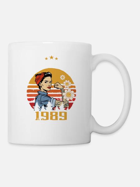 Décembre 1989 Cadeau d’anniversaire Décembre 1989 - Mug blanc - blanc