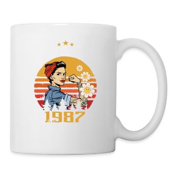 December 1987 Birthday Present December 1987 - Mug - white - Right