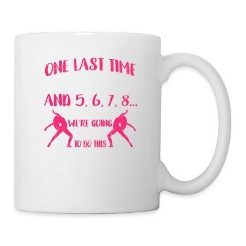 One last time from the best funny dance lover - Mug - white - Right