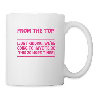 One last time from the best funny dance lover - Mug - white - Right