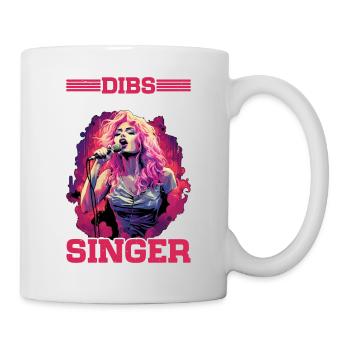 Dibs On The Lead Singer 6 - Tasse - Weiß - Rechts