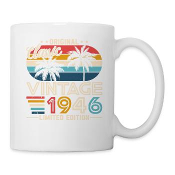 78 Ans Anniversaire Millésime 1946 - Mug blanc - blanc - Droite