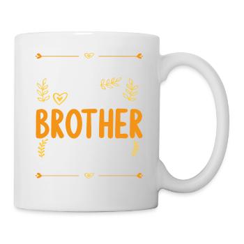Ne me touche pas! J’ai un frère fou - Mug blanc - blanc - Droite