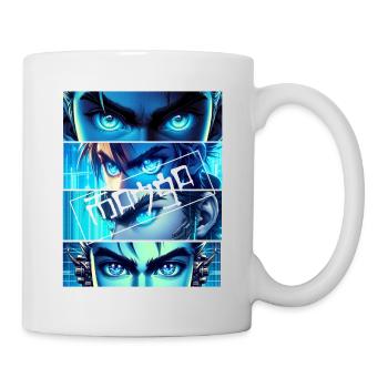 manga style Anime Comics - Tasse - Weiß - Rechts