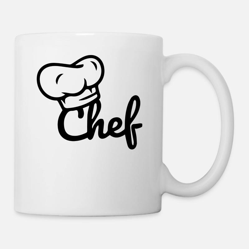 Personalisierter Küchenchef - Tasse - Weiß