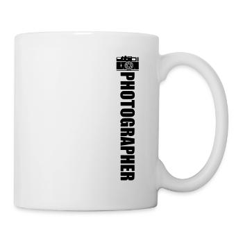 Photographe de paysage, Appareil photo, Photographe de nature - Mug blanc - blanc - Droite