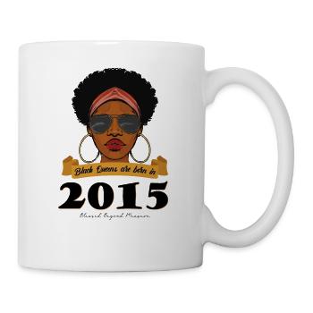 Black Queens Né en 2015 Tournez 9 et Look Fabulous - Mug blanc - blanc - Droite