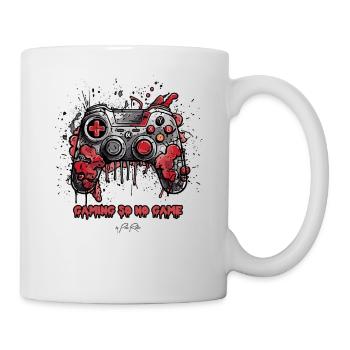 Gaming is no fun, gamers - Mug - white - Right