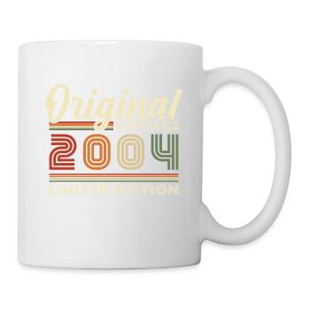 Vintage 2004 Jahrgang Geburtstag Retro Geschenk - Mug - white - Right