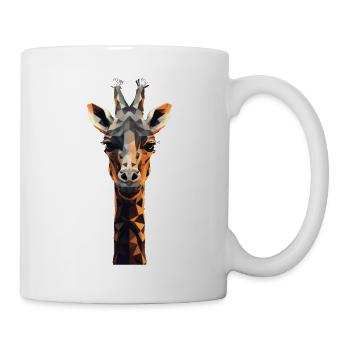 Geometric Style Giraffe - Mug - white - Right