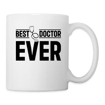 Best Doctor Ever - Doctor Stethoscope Doctor - Mug - white - Right