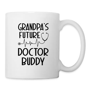 Doctor Kids - Le futur docteur de grand-père Buddy - Mug blanc - blanc - Droite