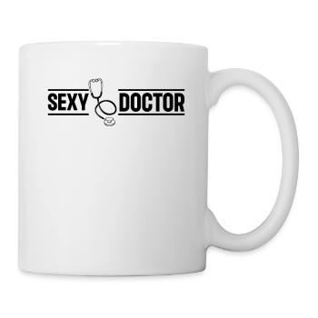 Medical Humor - Sexy Doctor - Tasse - Weiß - Rechts
