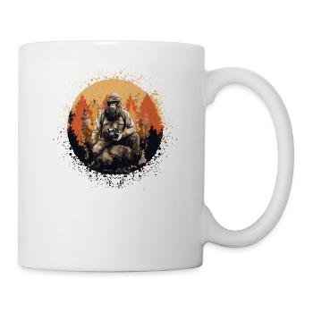 Photographe de paysage, Appareil photo, Photographe de nature - Mug blanc - blanc - Droite