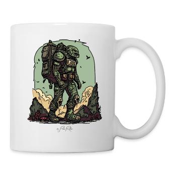 Mission auf einem entfernten Planeten - Tasse - Weiß - Rechts