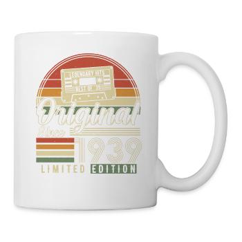 Vintage 85th Birthday Retro 1939 - Mug - white - Right