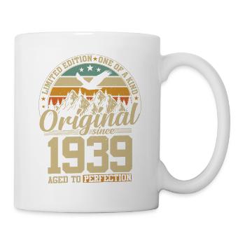 Vintage 85th Birthday – Legends of 1939 - Mug - white - Right