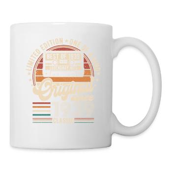 85 ans anniversaire vintage rétro 1939 - Mug blanc - blanc - Droite