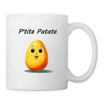 P'tite Patate Pomme de terre - Mug blanc - blanc - Droite