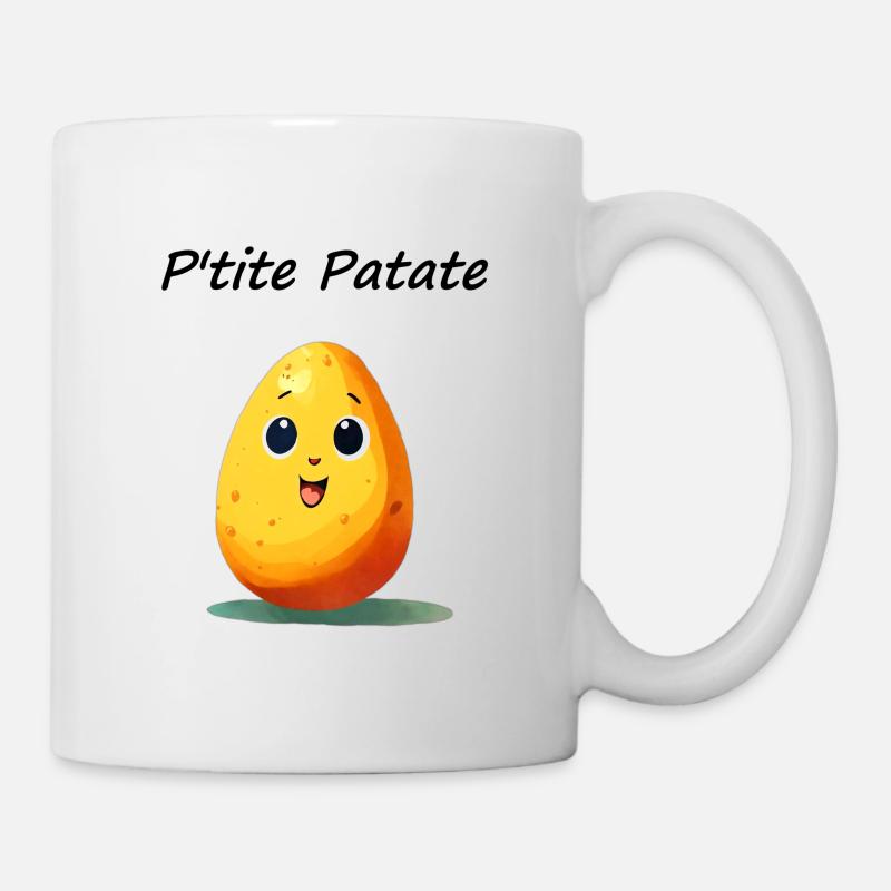 P'tite Patate Pomme de terre - Mug blanc - blanc