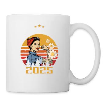 Décembre 2025 Cadeau d’anniversaire Décembre 2025 - Mug blanc - blanc - Droite