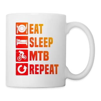 Cyclisme Hommes Cyclisme Cyclisme Femme - Mug blanc - blanc - Droite