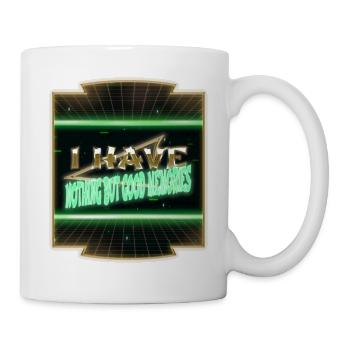 fingers present hack the box birthday happy - Tasse - Weiß - Rechts