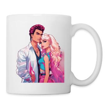 80s Outfits - Mug - white - Right