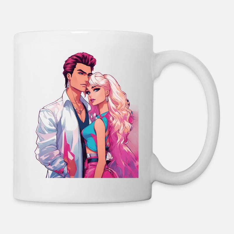 80s Outfits - Mug - white