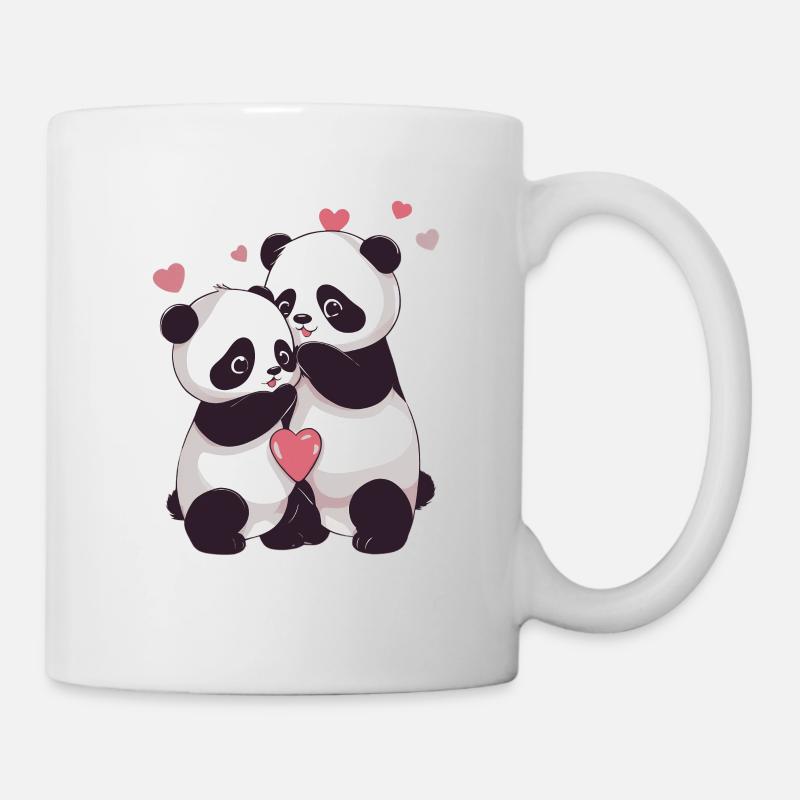 I Love You Panda - Mug - white