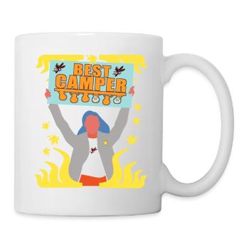 Camping - Natur - Tasse - Weiß - Rechts