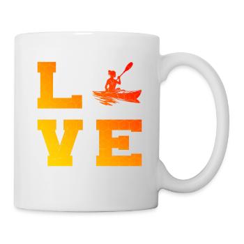 Kayak Kayak Femmes Canoë Hommes Kayak - Mug blanc - blanc - Droite