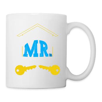 M. Propriétaire - Mug blanc - blanc - Droite