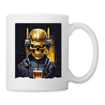 Beer Skull 0.10 - Mug - white - Right