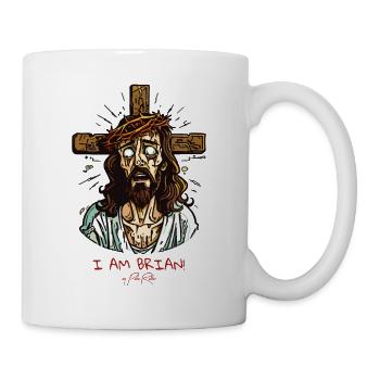 I'm not Brian, the Jesus guy - Mug - white - Right