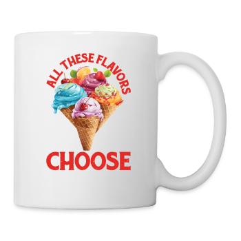 All These Flavors And You Choose To Be Salty 17 - Tasse - Weiß - Rechts