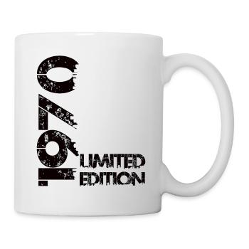 Limited Edition 1970 - Tasse - Weiß - Rechts
